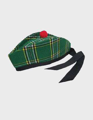 IRISH NATIONAL SCOTTISH UNIQUE TARTAN HAT