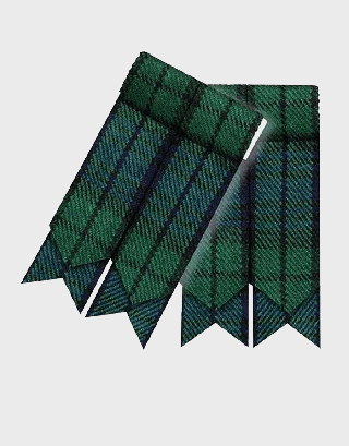 CAMPBELL SCOTTISH TARTAN FLASHES