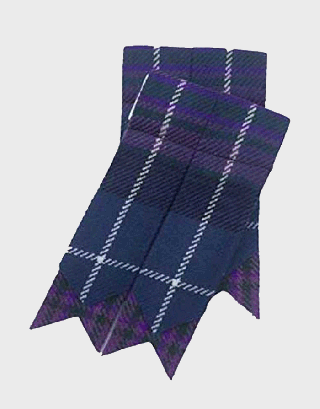 PRIDE OF SCOTLAND KILT TARTAN HOSE FLASHES