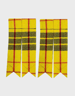 NEW MACLEOD OF LEWIS TARTAN KILT SOCKS FLASHES