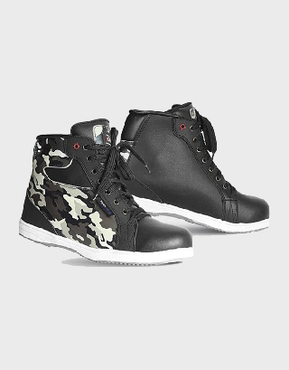 MEN'S URBAN CAMO MATCHING KILT FASHION LEATHER BOOT
