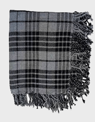 MEN'S GREY HAMILTON TARTAN FLY PLAID