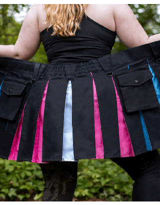 RAINBOW KILT FOR BEAUTIFUL GIRLS