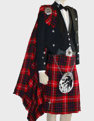  FRASER TARTAN PRINCE CHARLIE KILT OUTFIT