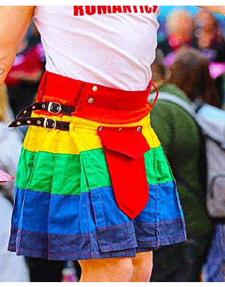 UNIQUE STYLISH HYBRID UTILITY KILT FOR MEN