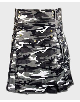 Urban Camouflage Tactical Kilt For Men 