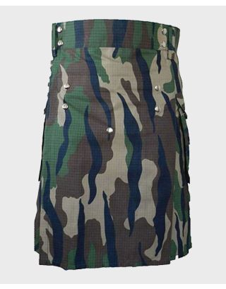 Fashion Camo Tactical Kilt