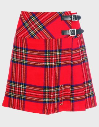 Royal Stewart Tartan Skirt For Women