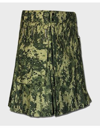 Digital Camo Sage Tactical Kilt