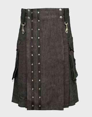 BEST WARRIOR DENIM KILT FOR MEN
