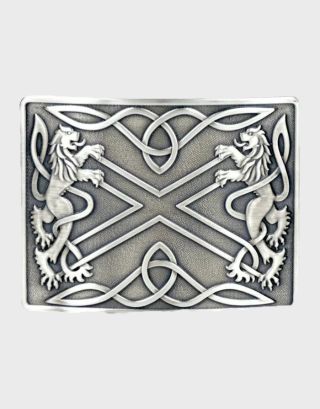 Highland Saltire Kilt Buckle