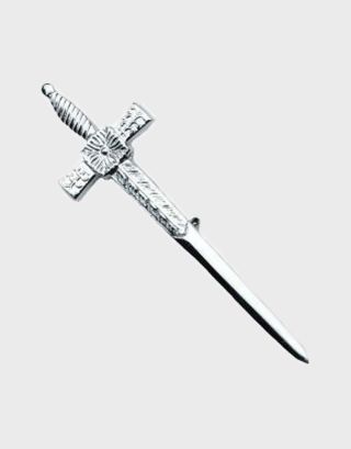 Sword Masonic Head Kilt Pin