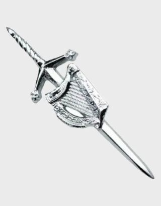 Home  Accessories  Kilt Pins  Irish Harp Kilt Pin Irish Harp Kilt Pin