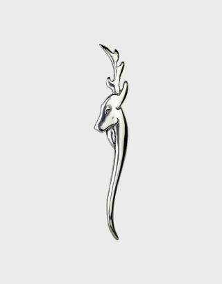 Head Stag Kilt Pin