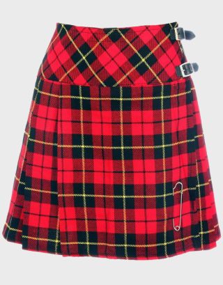 Wallace Tartan Skirt For Women